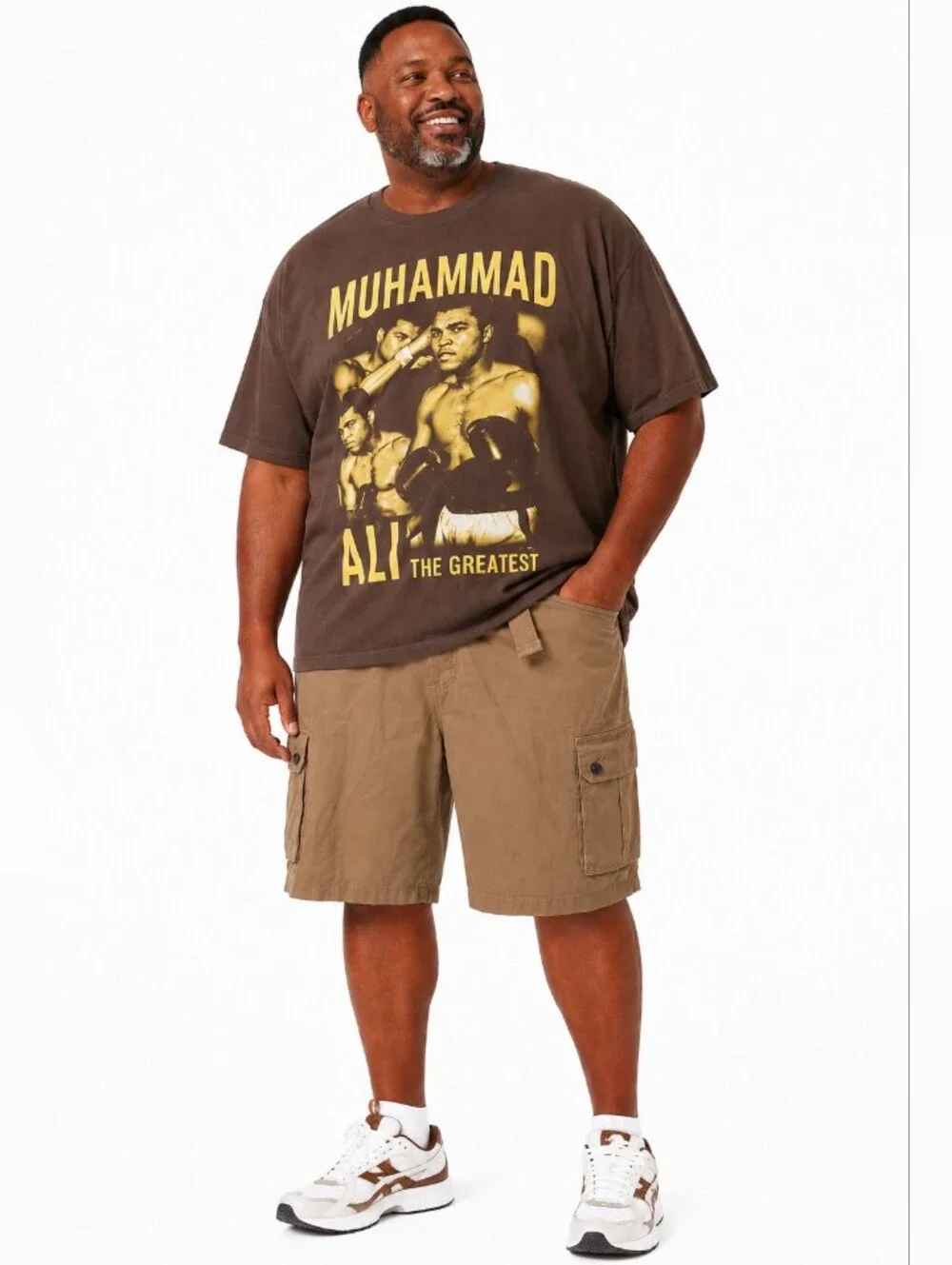 AEROPOSTALE Men's Tan Cargo Shorts - Utility Pocket Style - SIZE 42 NWT